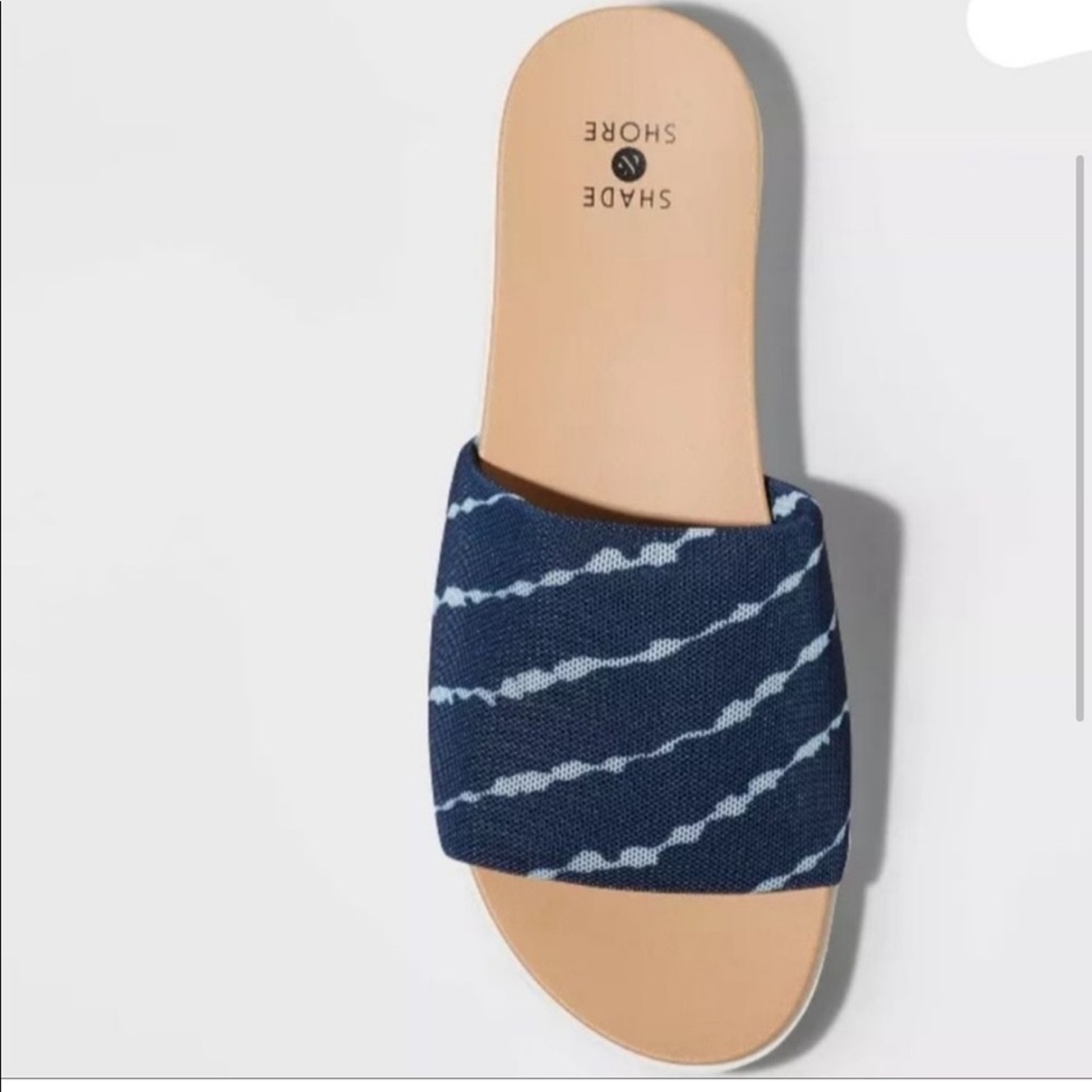 Shade & Shore Sandals Pool Slides Kassidy Platform Nwt Sz 10 Tie Dye — image 6 of 8